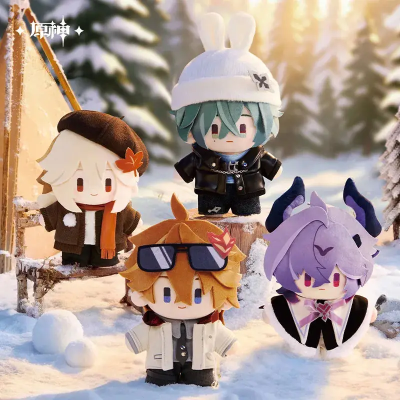 [Genuine] MiHoYo Game Genshin Impact Tartaglia Kaedehara Durin Lohen figure Anime Pillow Desktop Ornament Prop Cosplay Xmas Gift