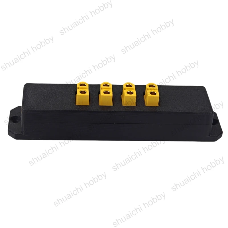 1PCS DC 0-150V 200A XT60 Power Distribution Board 4 Channels Output Power Splitter Board for RC Models Outdoor Applications