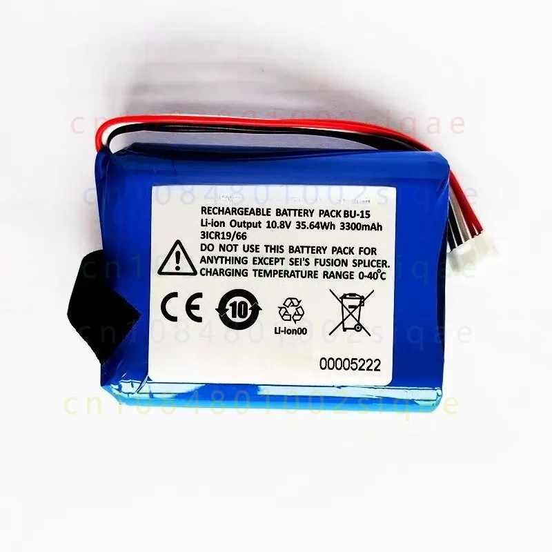 1PCS For Sumitomo T-400S Fusion Splicer Battery BU-15 10.8V 3300mAh Li-ion Replacement Battery