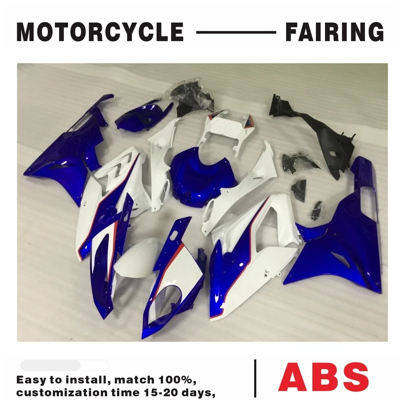 dark blue Red line flame Complete Fairings For S1000RR 2009-2024 Bodywork Injection ABS Plastic Motorcycle Carenes