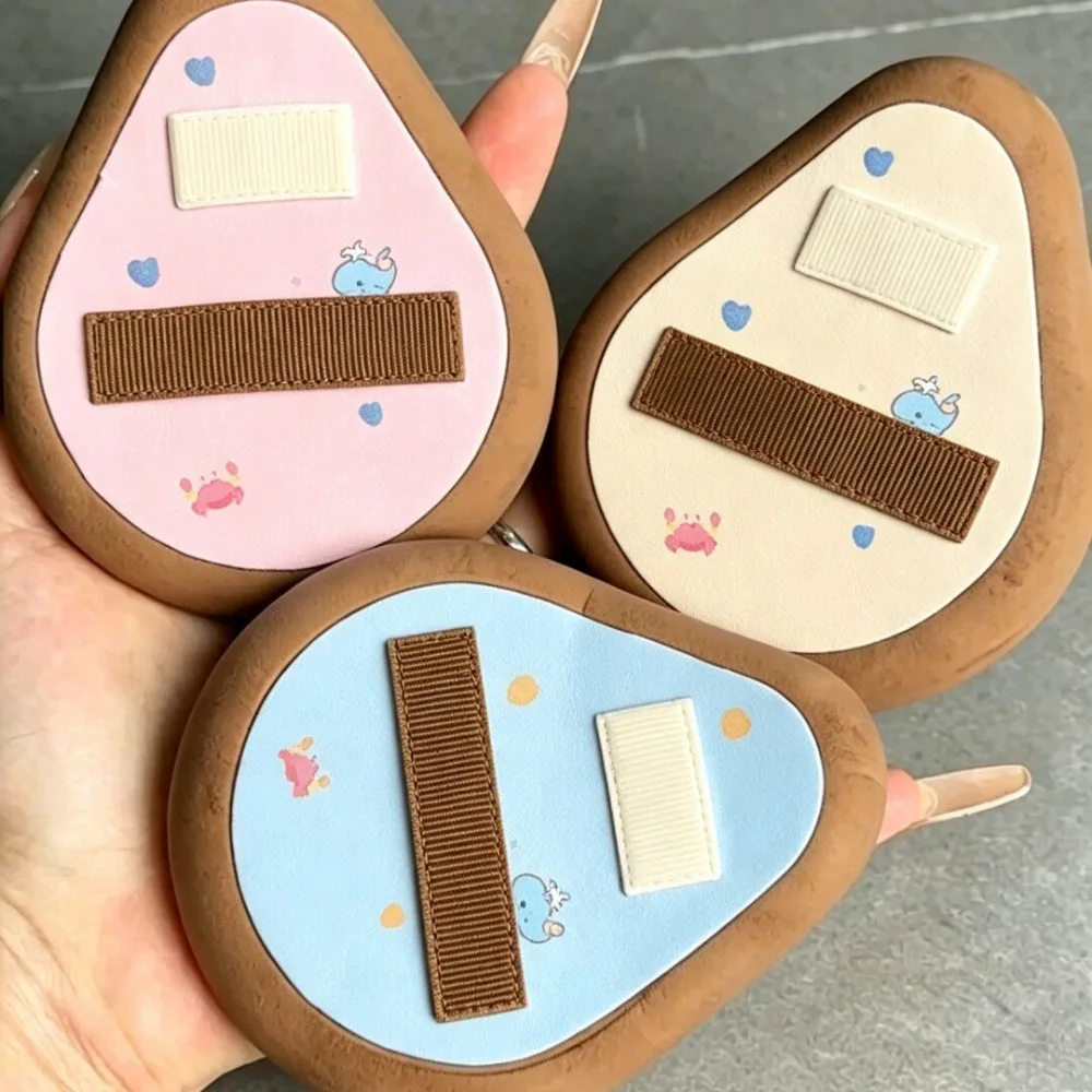 1Pc Pear Shaped Powder Puff Double Ribbon Strap Makeup Sponge for Foundation Concealer Soft Wet Dry Use Cosmetic Beauty Tool New