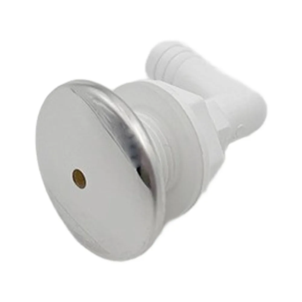Stainless Steel and PVC Bubble Nozzle for Bathtub That Supports Bubble Generation in Massage Tub and Surf Tub Setups
