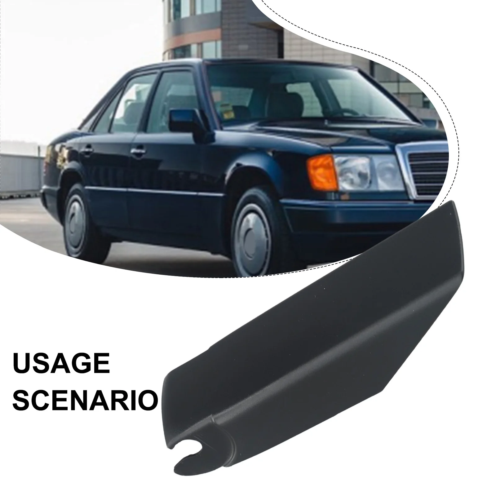 Mercedes-Benz W124 ヘッドライト下ワイパーカバー Sdaa8e6d9b1034c0c9e8e9925e4074