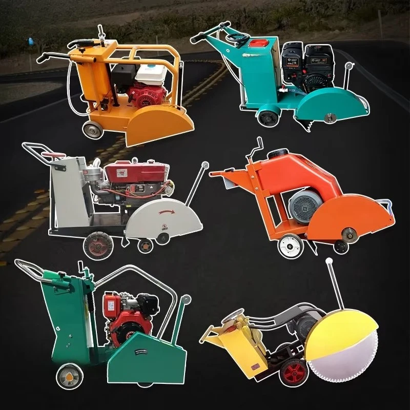 آلة قطع الطريق ذات المحرك عالي السرعة آلة قطع الطرق الأسفلت آلة قطع الطرق الخرسانية #4