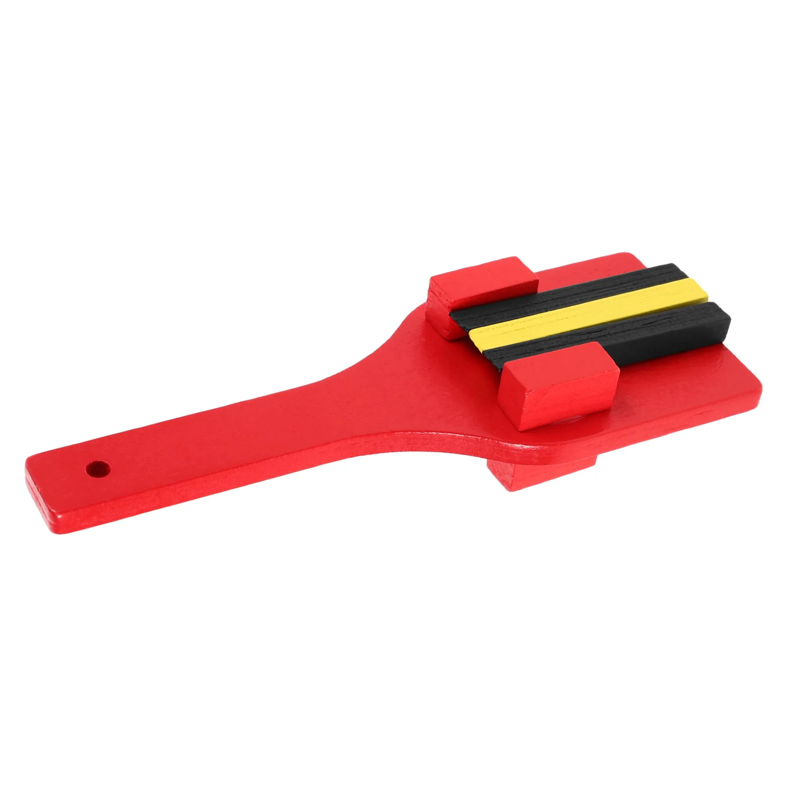 

Hand Clapper Noisemakers Wooden Percussion Instrument Party Festival Cheer Tool Crisp Sound Ergonomic Portable
