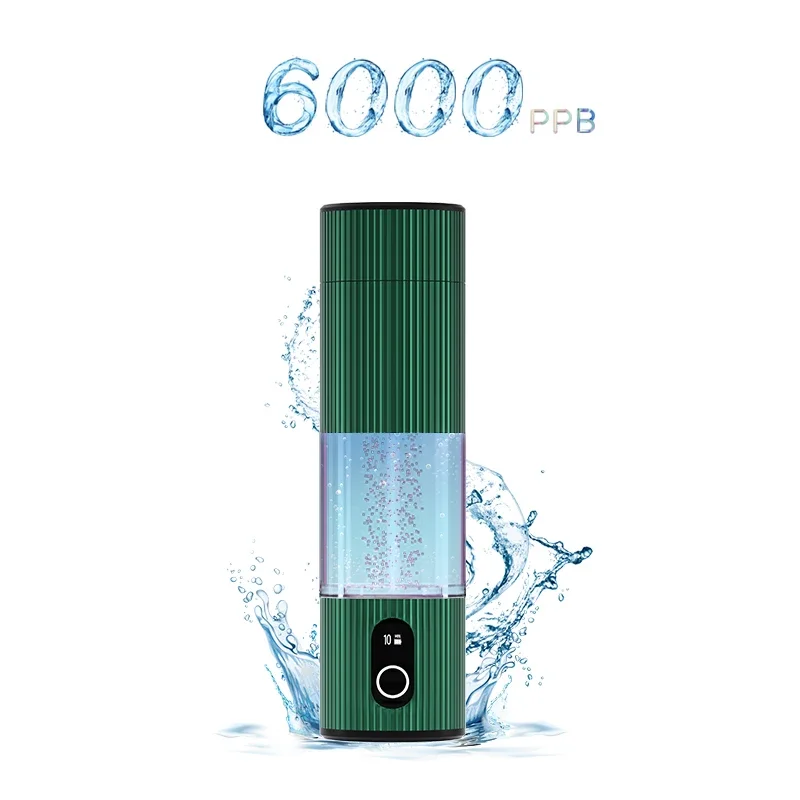 

6000ppb H2 Water bottle SPE PEM Hydrogen water Electrolysis hh rich water cup Portable Hydrogen rich Generator 230ml