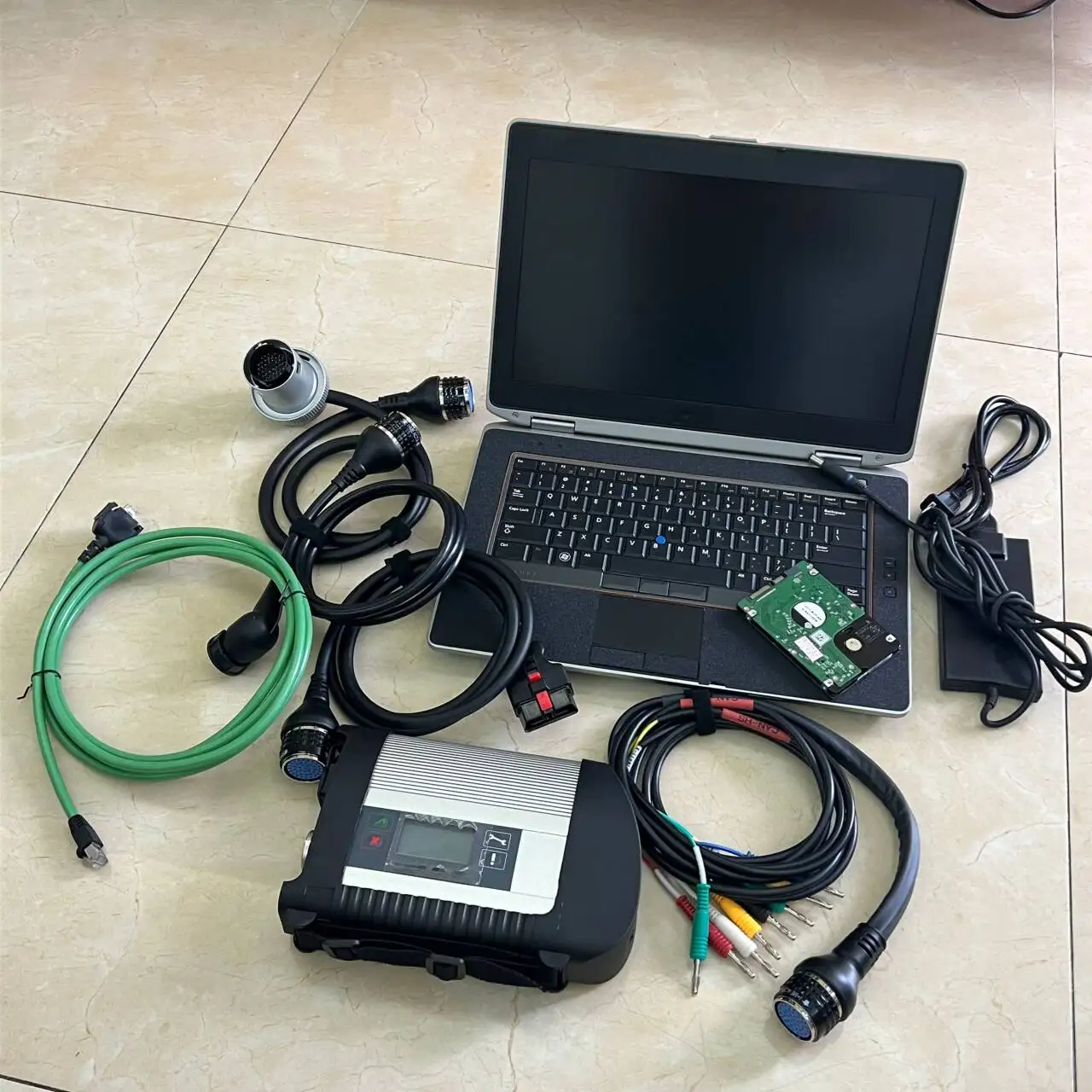 MB Star C4 SD C4 Diagnosis + 320g HDD Software V09.2026 E6420 I5 8G 90% New Laptop Computer for Ben-z Auto Star Diagnostic Tool