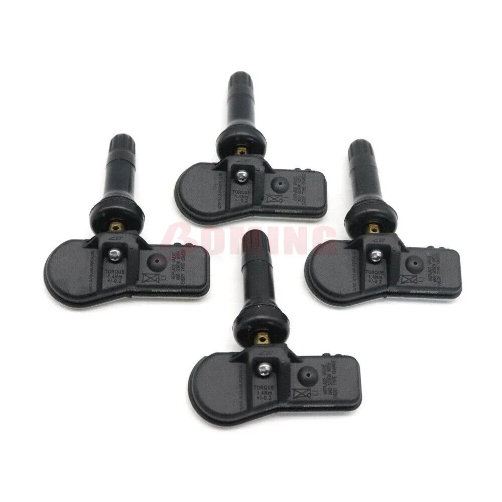 52933-C1100 TPMS 4PCS Car Tire Pressure Sensor Automatic Registered for Hyundai Ix25 Creta 2016 2017 2018 2019 2020 52933C1100