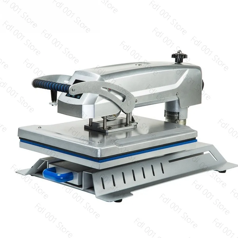 Manual Flatbed Heat Press Machine for T Shirt White Ink Transfer CH1804
