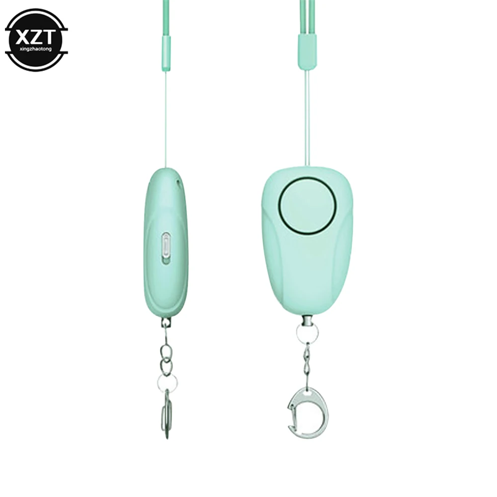 Self Defense Alarm 120dB Anti-wolf Girl Child Women Security Protect Alert Personal Safety Scream Loud Emergency Alarm Keychain