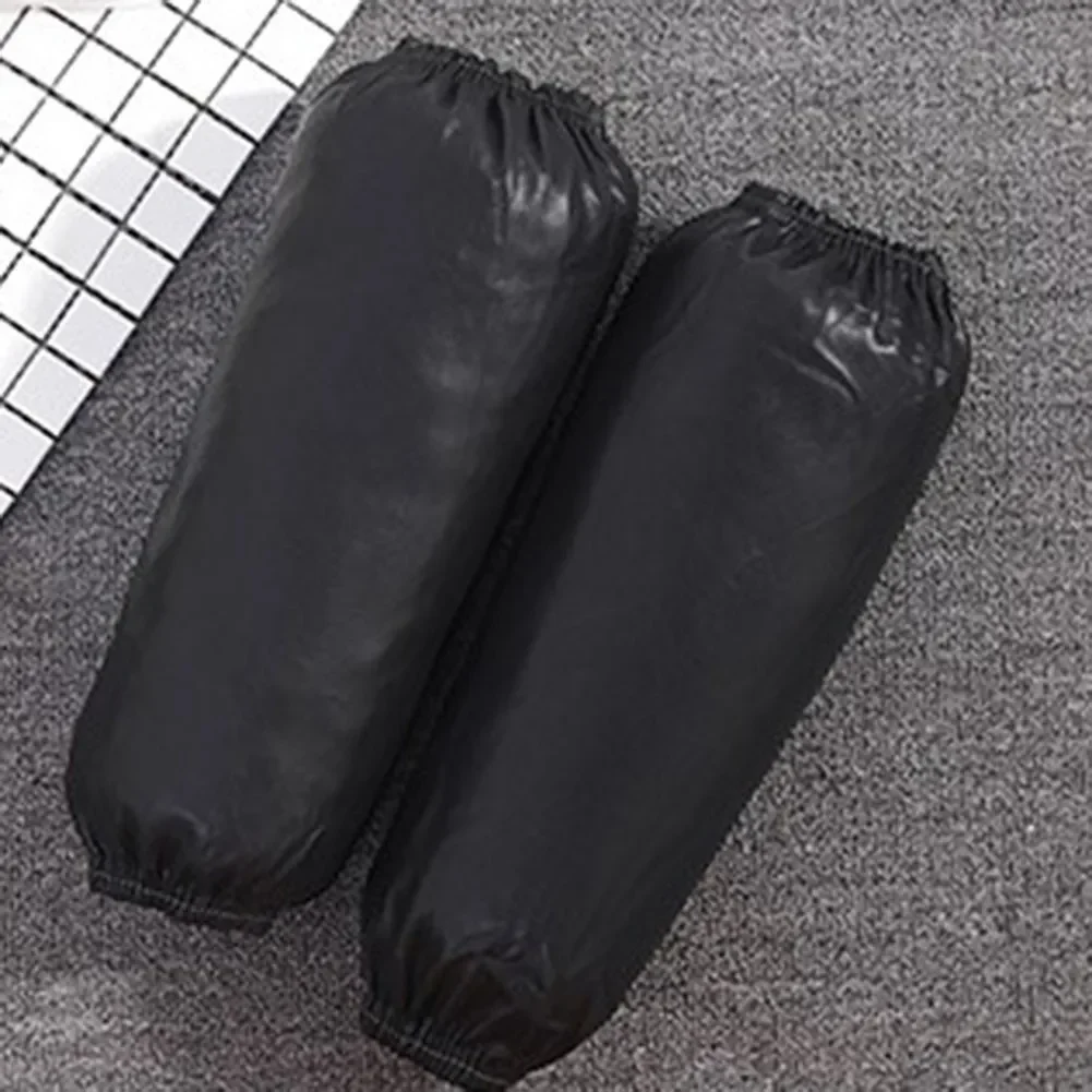 1Pair Thick Black Oversleeve Waterproof Oilproof Home Kitchen Cleaning Accessories Waterproof Sleeves Adult Arm Sleeves