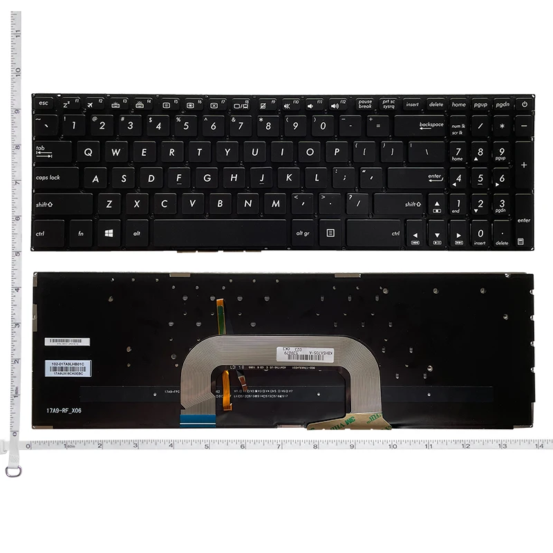 US/RU/FR Keyboard for ASUS vivobook X705 X705MA X705MB X705FN X705FD X705QA N705U N705 N705UN N705UD UQ UF