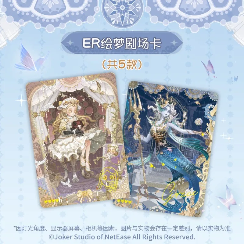 Shining Soul Identity Ⅴ Card Carving Time The Third Cartoon Game Collection Peripheral Card Toy Ornaments Children Holiday Gifts