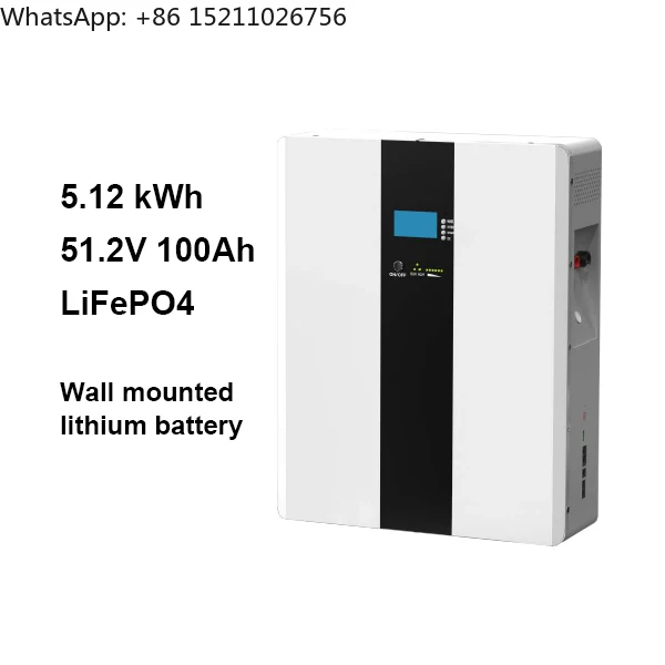 

25.6V 51.2V 100AH 200AH 300AH Lithium Battery LiFePO4 10 years warranty Power wall storage home use battery