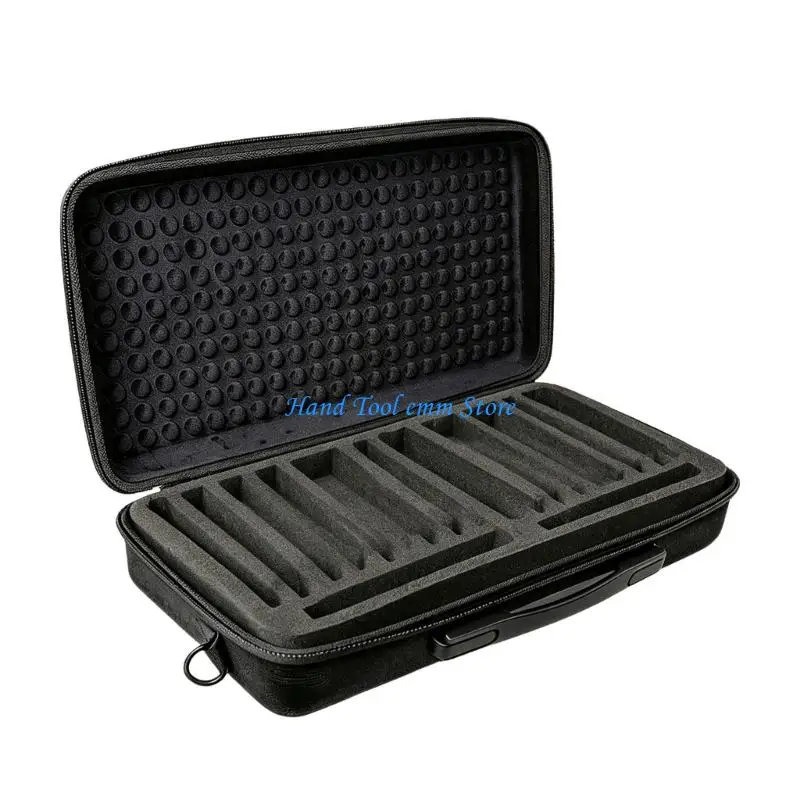 H37F Multiple Phone Travel Case With Partitioned Layout And Weatherproof Construction For Mobile Workstations And Field Crews
