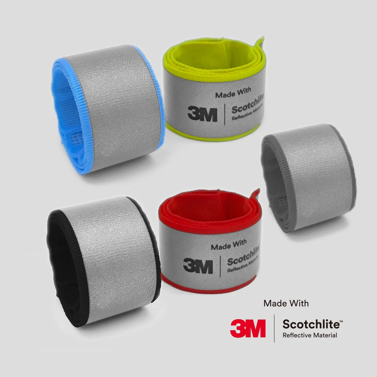 AliExpress salzmann Salzmann High Visibility Reflective Slap Wrap – Safety Armband for Night Running, Cycling, Walking - Made with 3M Scotchlite