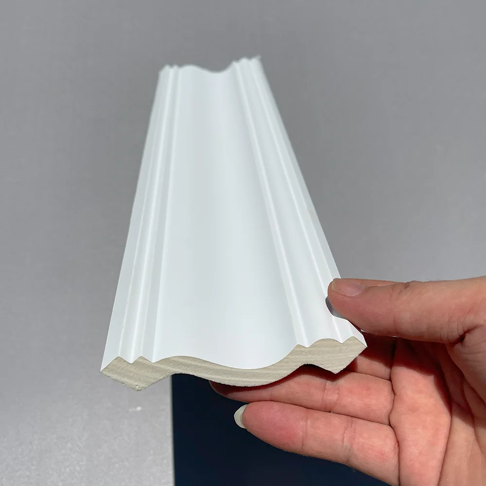 18 ชิ้น ลายไม้ตกแต่งมุมผนัง โพลียูรีเทน โฟม ลายไม้จริง  สำหรับตกแต่งฝ้าเพดาน