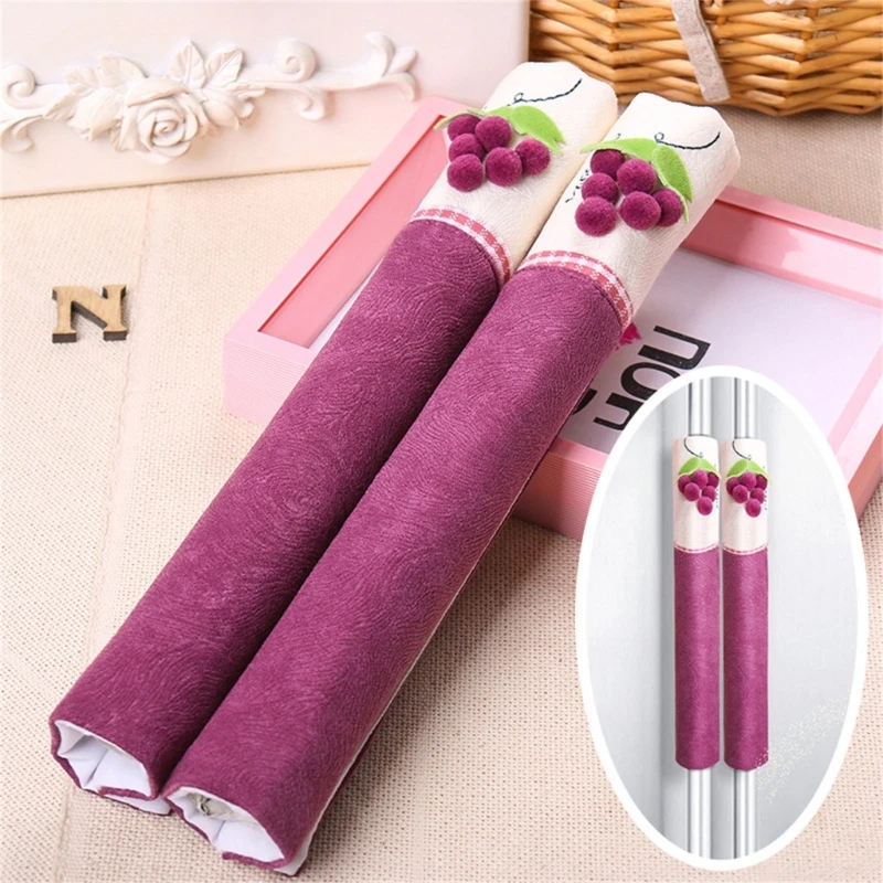 Защитные перчатки для дверной ручки холодильника, защищающие от отпечатков пальцев, 2 шт.