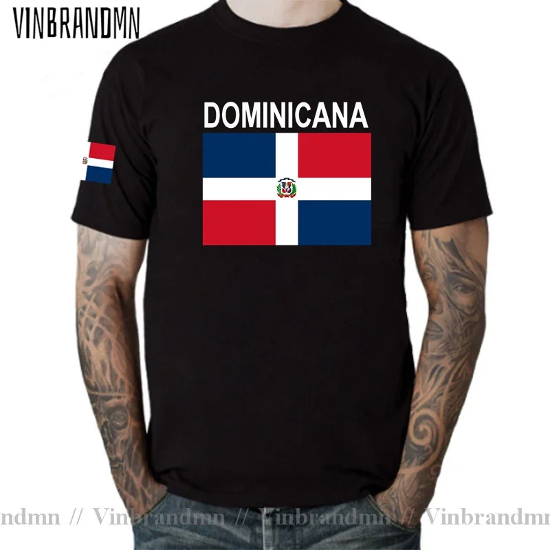 Dominican Republic Dominicana DOM Men T shirts Jerseys Nation Team Tshirt Cotton T-shirt Gyms Clothing Top Tees Country Dominica