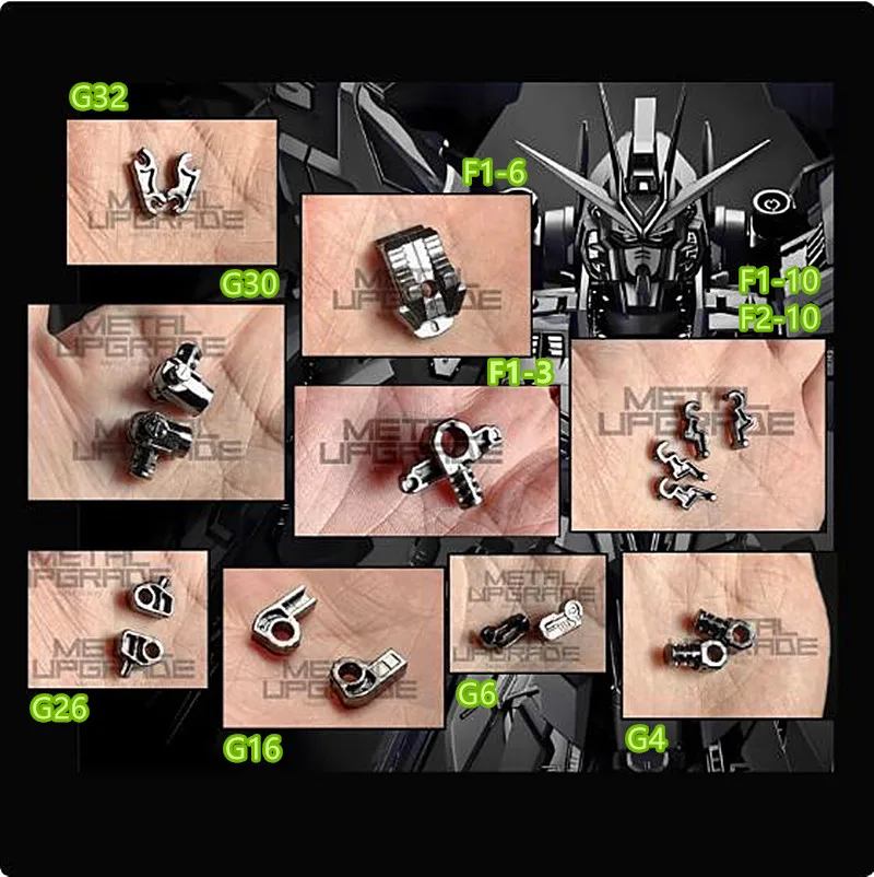 AE Reinforced metal modified parts for MGEX 1/100 ZGMF-X20A Strike