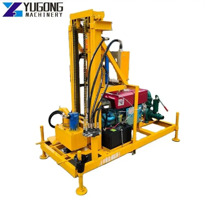 YG Small Water Drilling Machine for Geological Survey Diesel Water Well Drilling Rig Percussion Drilling Rig