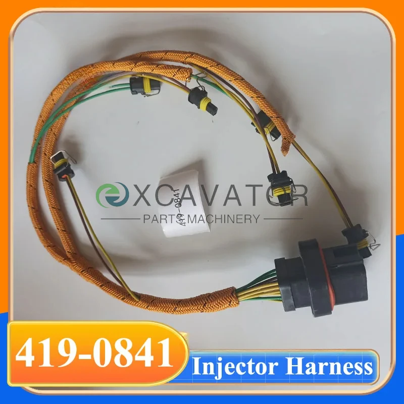 

419-0841 215-3249 C9 Engine Injector Wiring Harness for 330C 330D 336D Excavator Spare Parts 4190841 2153249