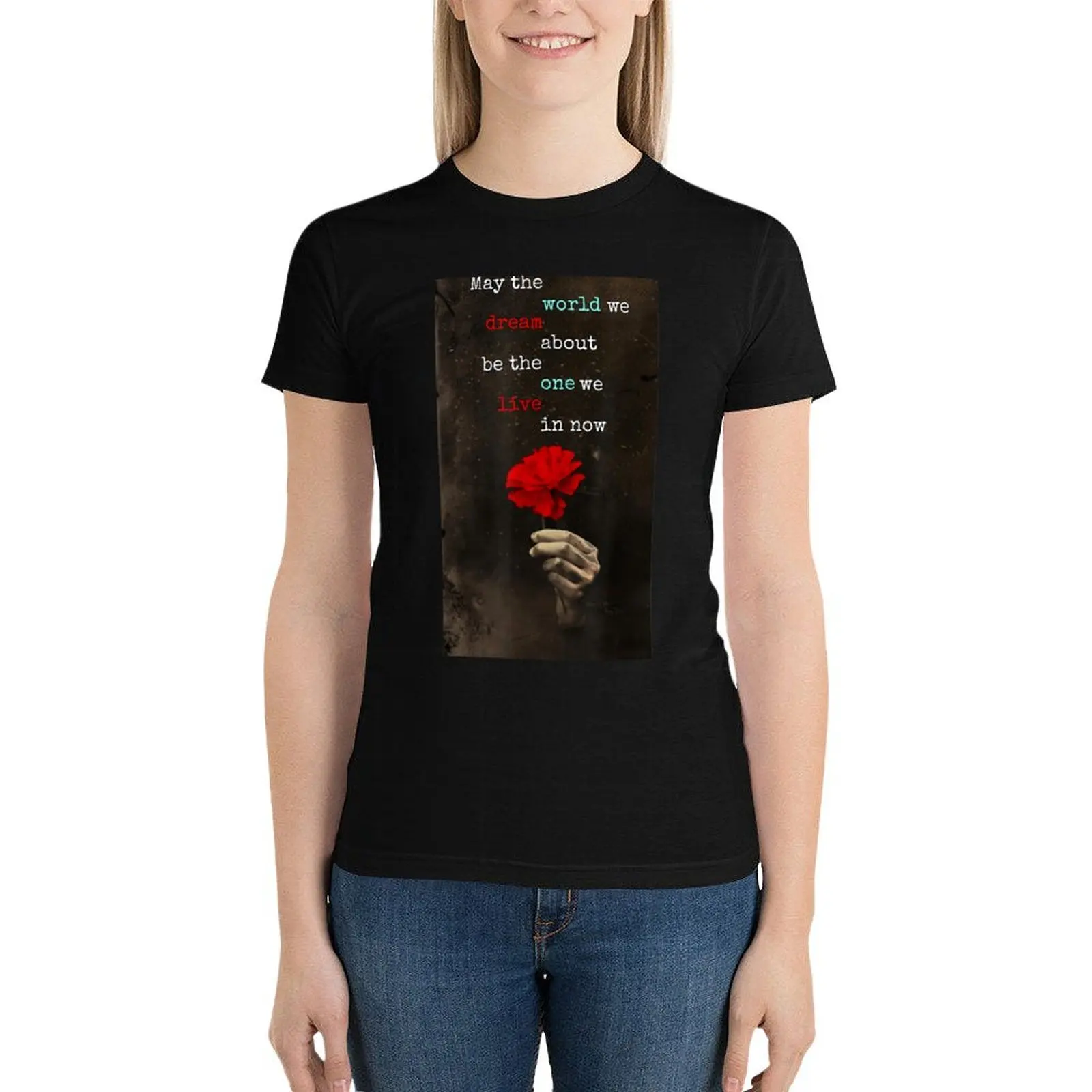 Hadestown - Hadestown flower - Hadestown The Musical T-Shirt customs blanks summer blouses woman 2024