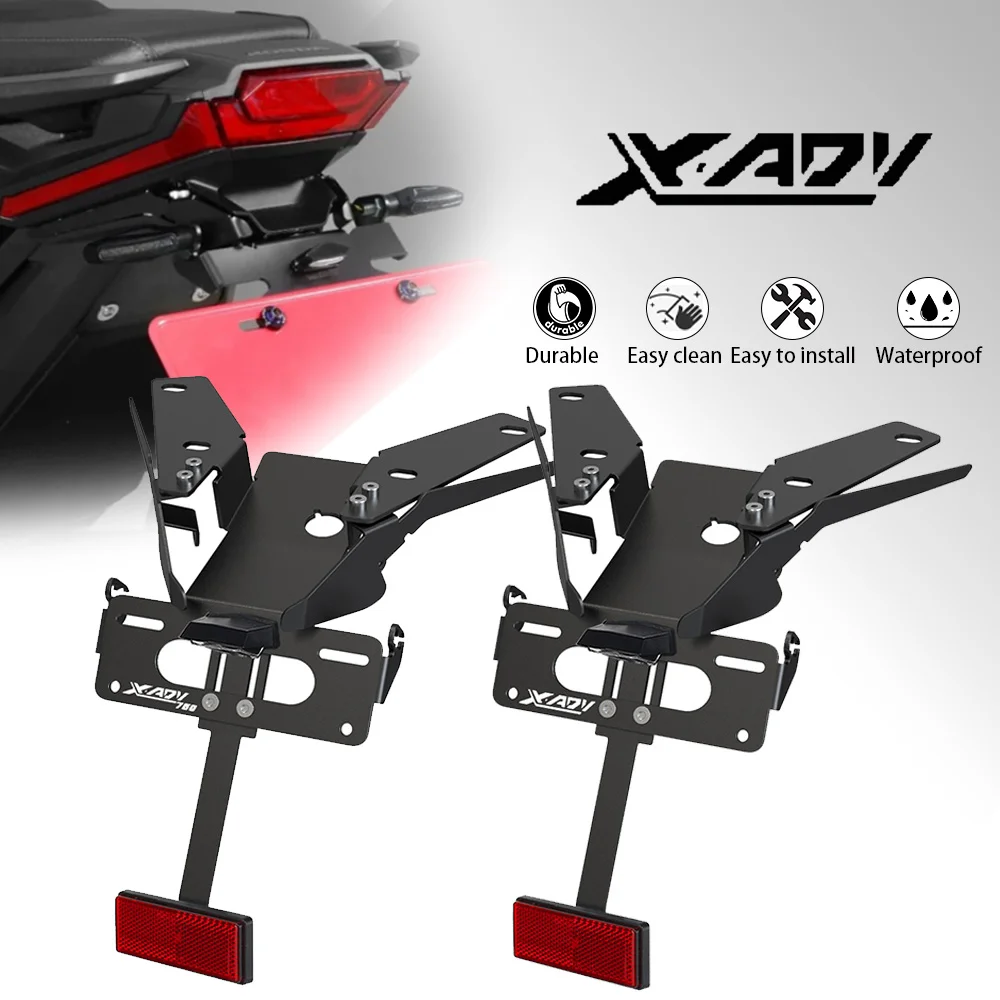 

Accessories FOR HONDA X-ADV XADV 750 2021 2022 2023 2024 Motorcycle License Plate Holder Fender Eliminator Registration Bracket