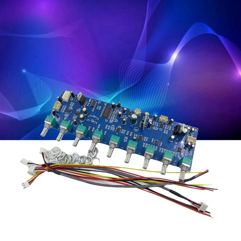 Tone Module M65831 T62M0001A Karaoke Reverb Board Preamp Board High Bass Adjustment DC 12V Power Supply Board Module