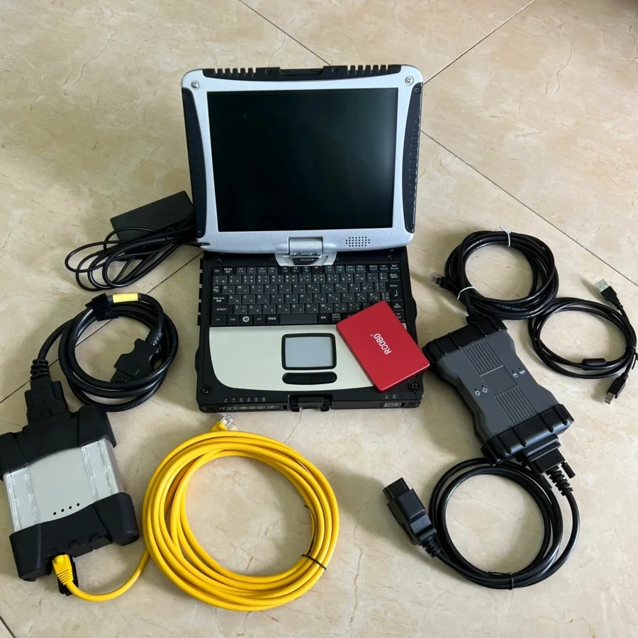 

2in1 DOIP Pro MB STAR VCI C6 for Mecerdes Icom Next for BMW 2 Software 1TB SSD Laptop CF19 I5 4G Expert Auto Diagnostic Tool