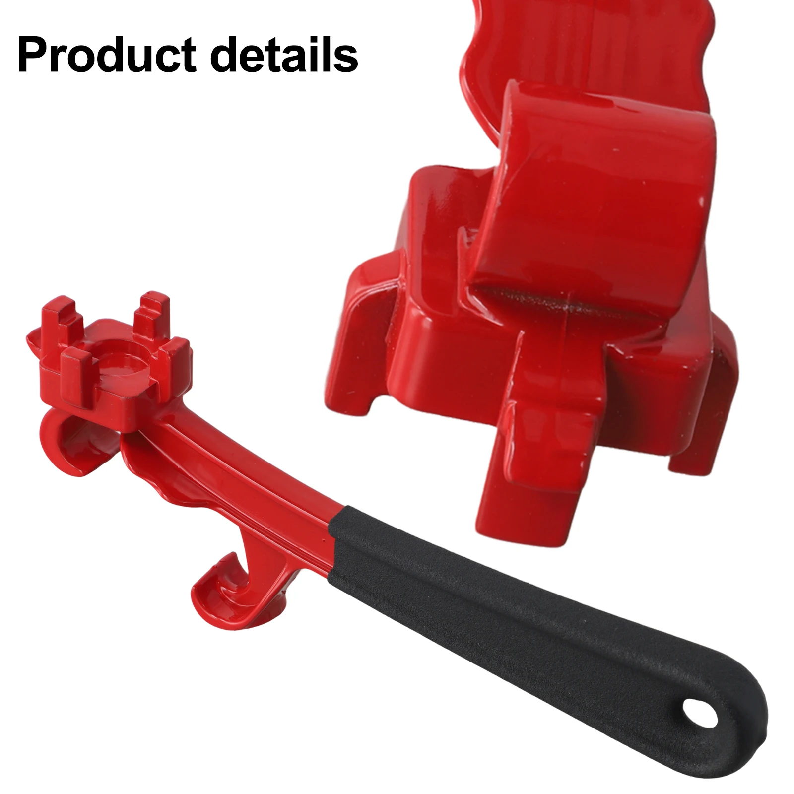 Multi-Function Tool Bucket Opener Tool Rounded Edges Aluminum Alloy Construction Essential Tool For DIY Home Use