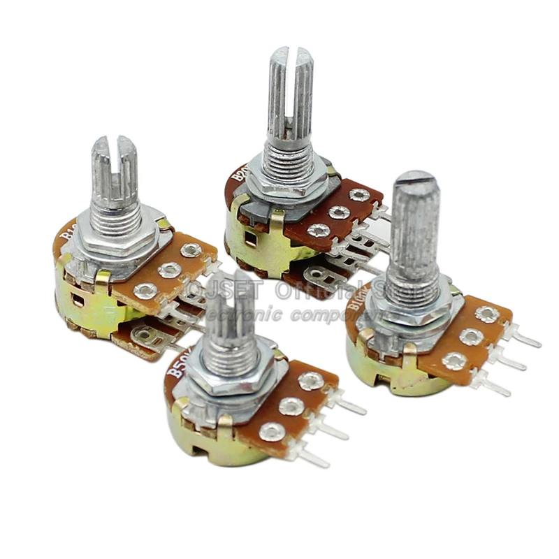 5 قطعة WH148 3-pin/6-pin مضخم الصوت الروتاري الجهد قابل للتعديل المقاوم B1KΩ 2K 5K 10K 20K 50K 100K 250K 500K 1M أوم AG