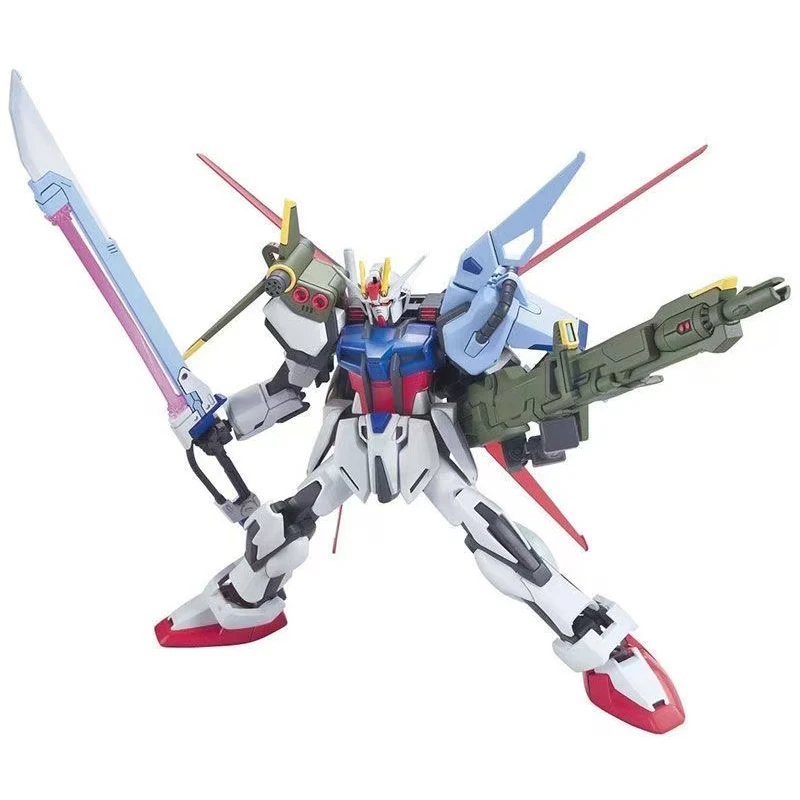 Bandai Original In Stock HG 1/144 R17 Perfect Strike Gundam Launcher Pod Mecha Blade Anime Plastic Model Figure Toys Kit Gift
