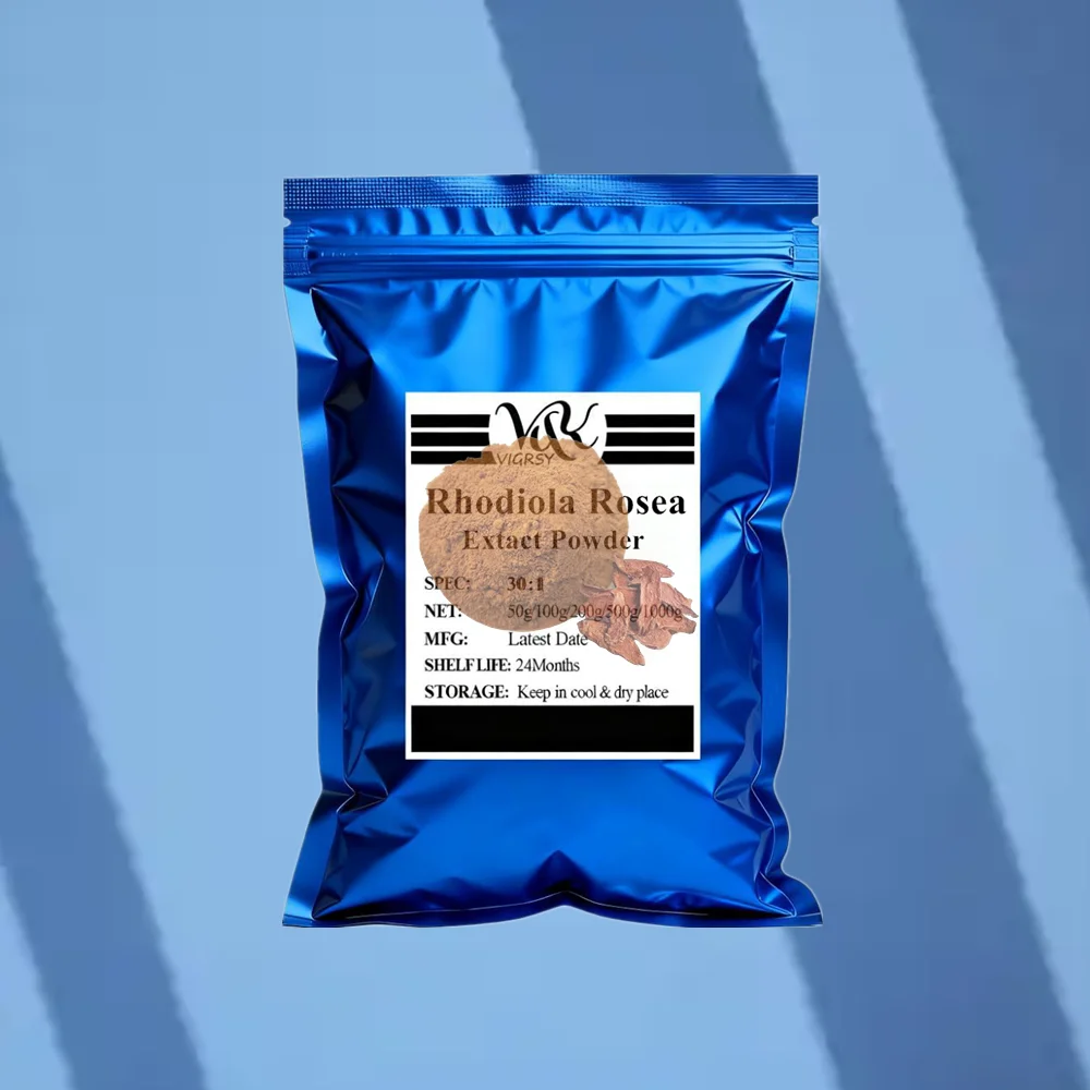 

Fast Global Shipping OutPack Aluminum Foil Bag for 30:1 Rhodiola Rosea ExtractPowder InnerPack DoubleDeck PlasticBag Wholesale