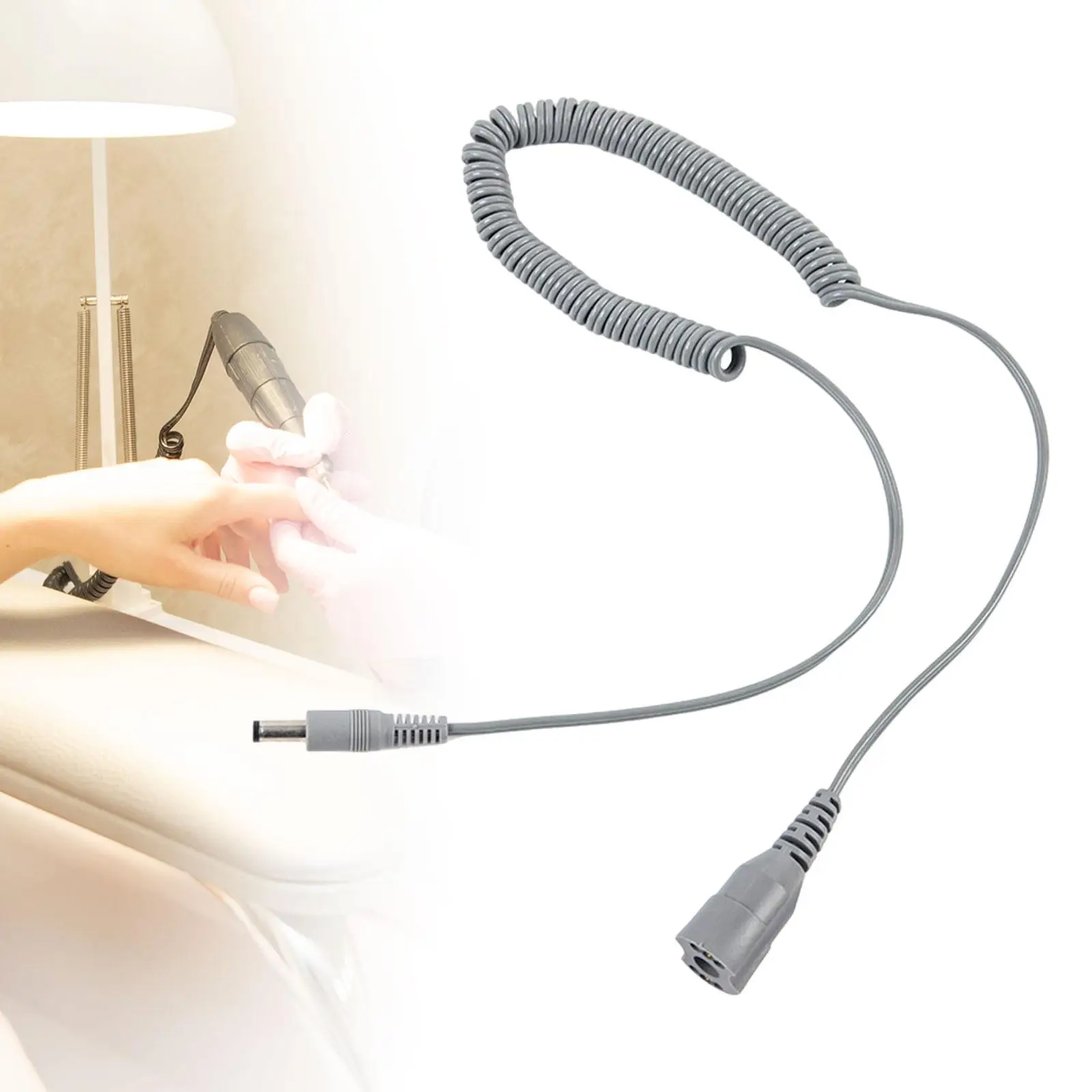 6xDRC سلك محرك بديل قوي لآلة حفر الأظافر لقبضة الحفر DC