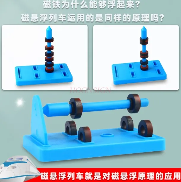 Science Magnets Experiment Set for Kids Electricity and Magnetism Kit for Students Kit Physics Lab Basic Circuit Tools for Learn
