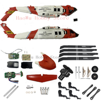 YuXiang YXZNRC F09-S Helicopter Parts UH60-Black Hawk Accessories Body Battery Blade Nose Landing Gear