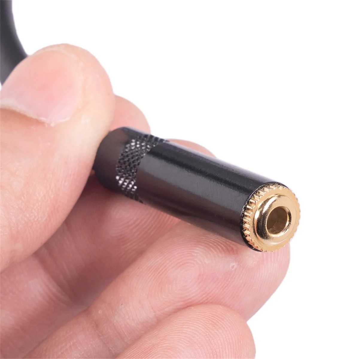 3,5 mm Stereo-Buchse auf Dual-XLR 3-poliger Stecker Y-Splitter OFC Aux-Audiokabel 3,5 mm auf 3-poliges XLR-Y-Mikrofonkabel