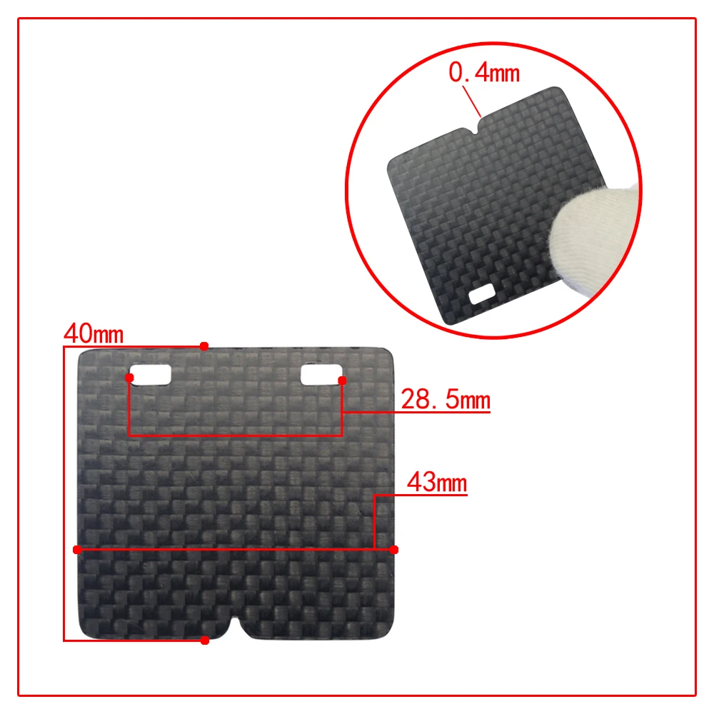 4PCS/2PCS Carbon Fiber VForce Replacement Reed Valve Plate and Gasket For V-Force3 V381S FOR Honda CR80 CR85RB DASH Expert 03-07