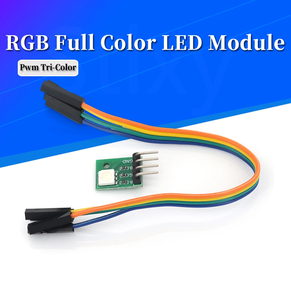 RGB LED 3 Colour RGB SMD LED Module 5050 full color Pwm tri-color LED 3.3V-5V For Arduino MCU