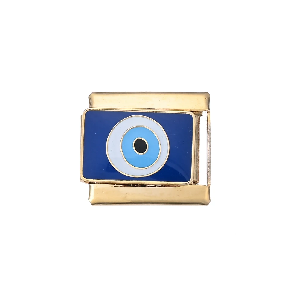 Evil Eye Stitching Bracelet Module for DIY Jewelry Making