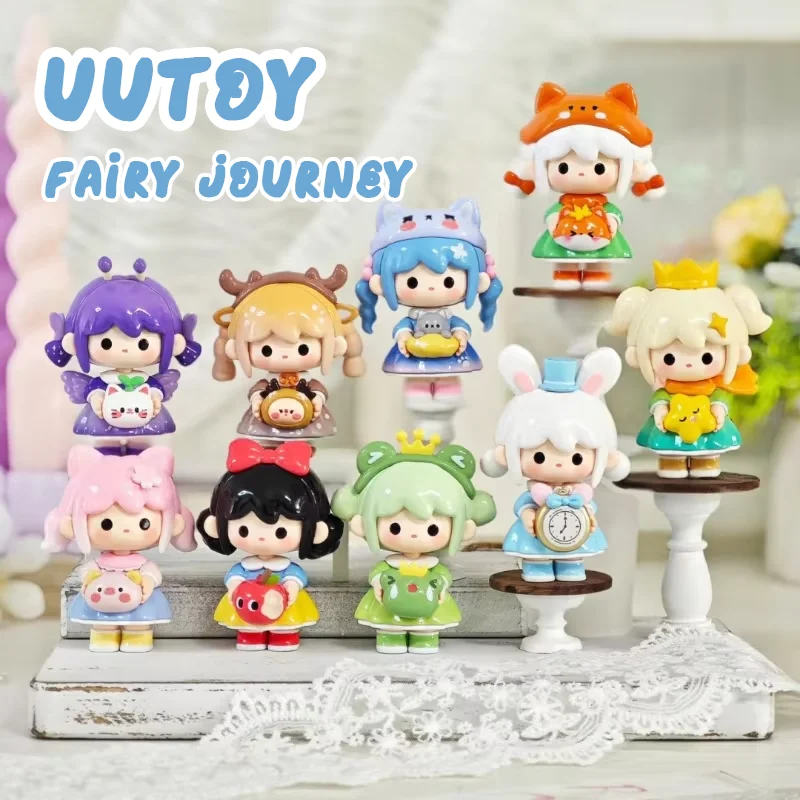 

UUTOY Fairy Journey Series Blind Box Mini Cartoon Cute Desktop Decor Model Doll Kids Surprise Mystery Boxs Toys Collection Gifts