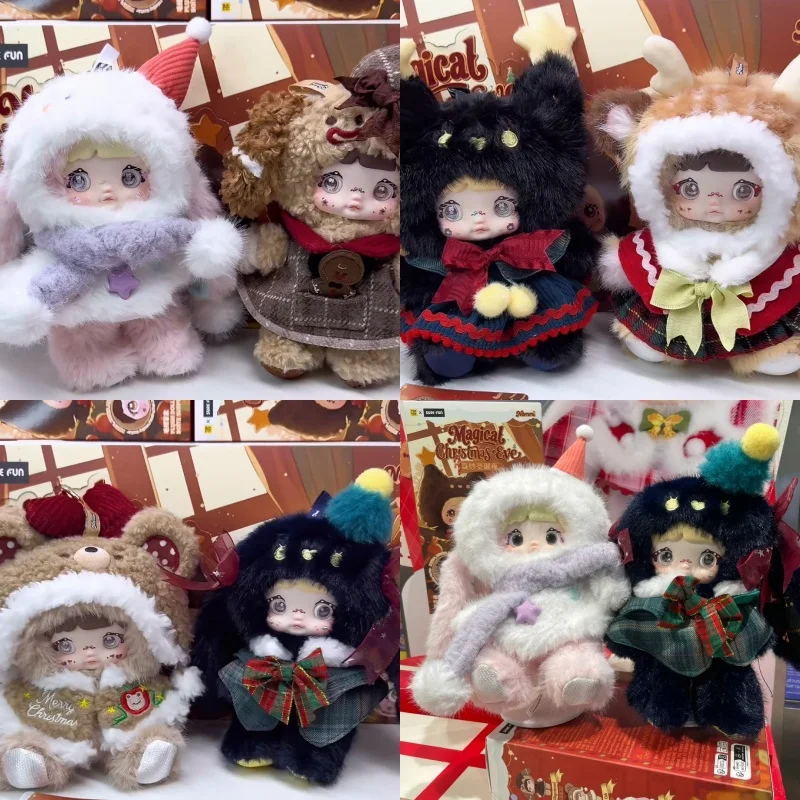 

Original Nommi Magical Christmas Eve Series Blind Box Collectible Kawaii Doll Bag Hanging Ornament Trendy Toys Birthday Gift