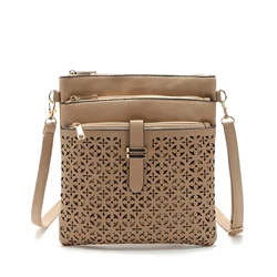 2024 Spring New Luxury Handbags Women Bags Designer Women's Small Hollow Out Crossbody Shoulder Bag Ladies Flap Messenger Bag