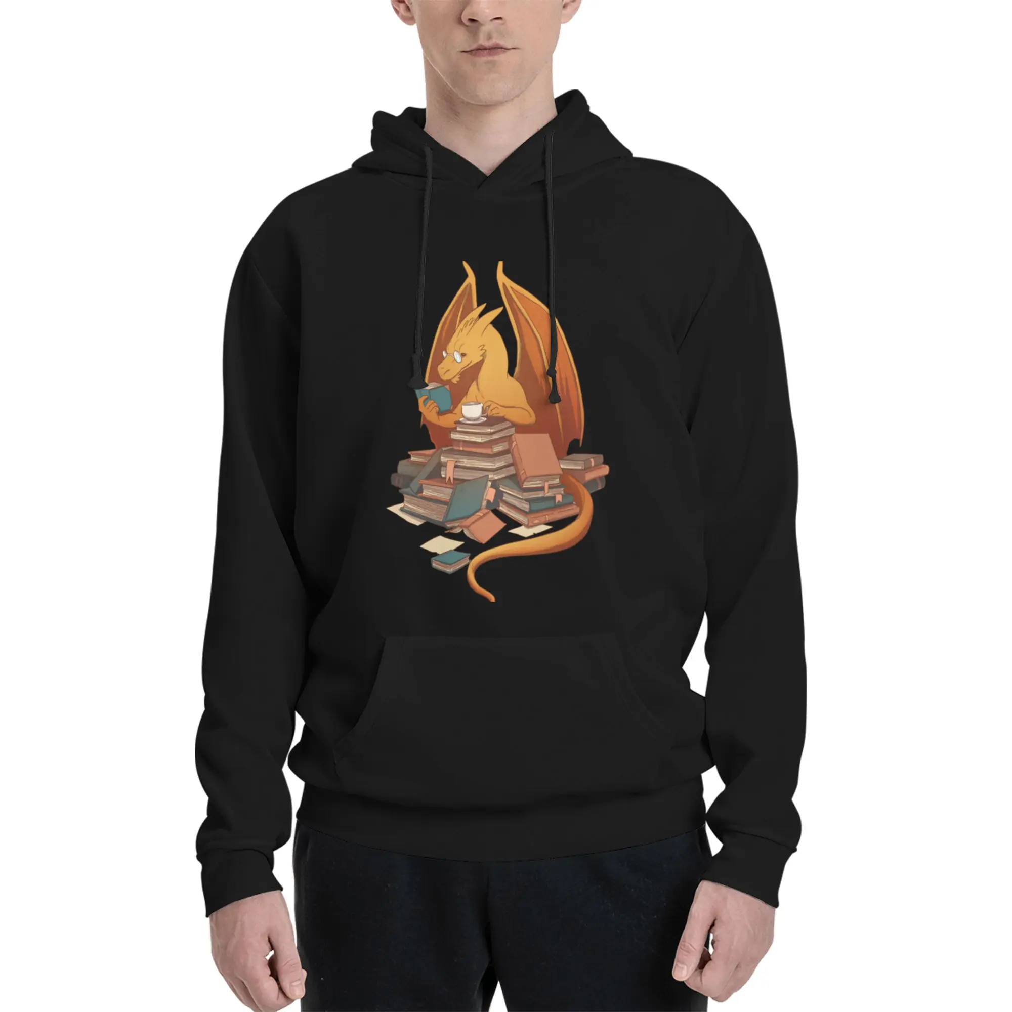 The Librarians Horde Double-Sided Printing Hoodie Layered Outfit  Vintage Hoodie