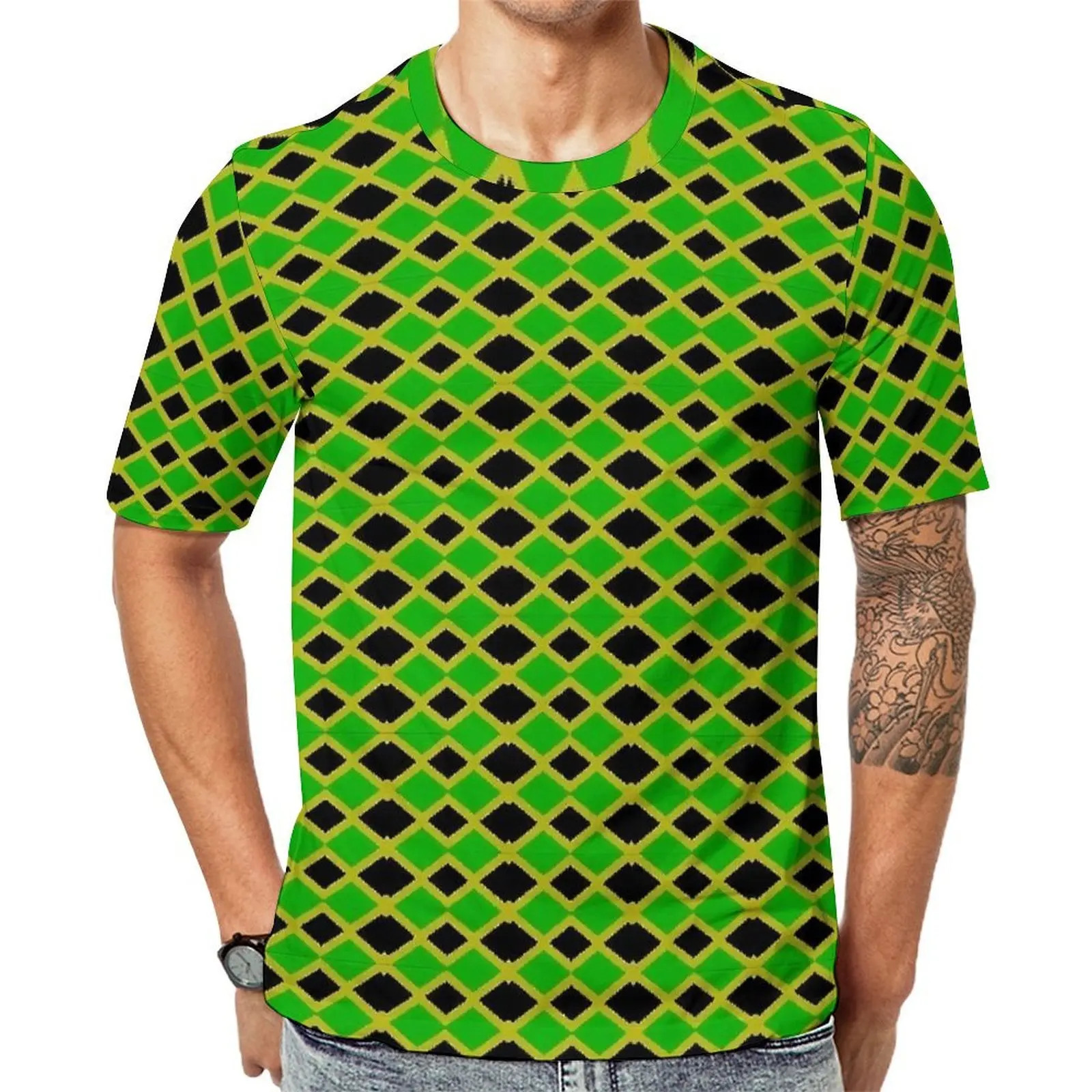 Men Jamaican Flag T Shirt JAMAICA NATIONAL DAY Trendy T-Shirts Short-Sleeved Pattern Tshirt Beach Aesthetic Big Size Clothing