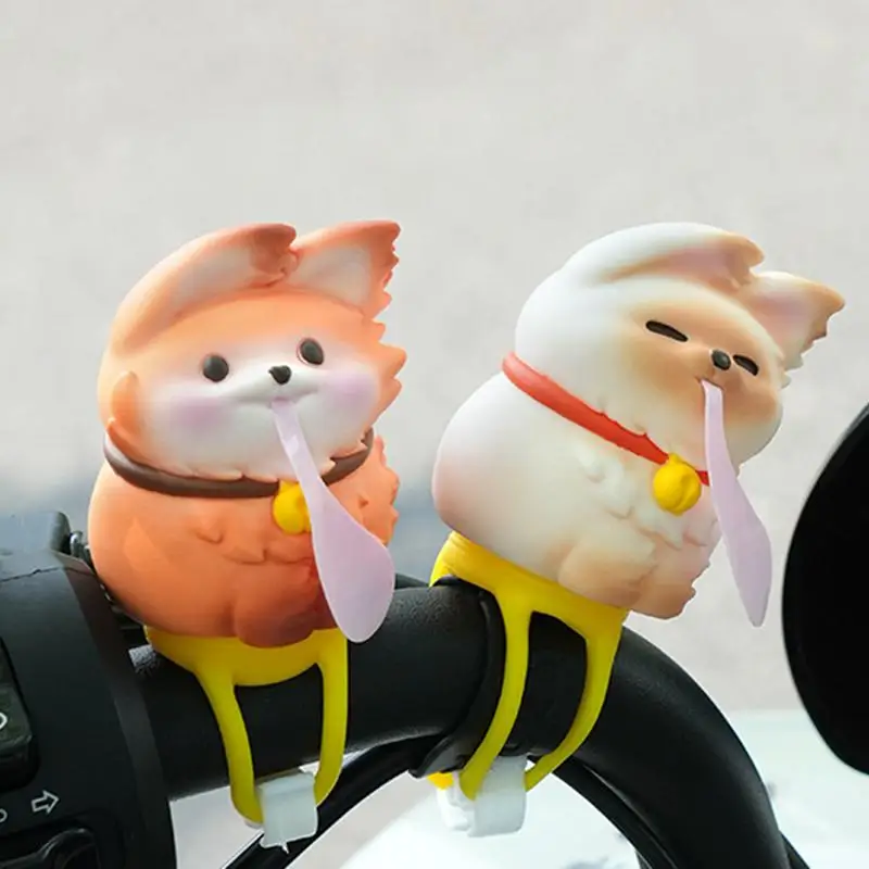 Accesorios para patinete para niños, decoración de bicicleta, molinete, molino de viento, compacto, elegante, divertido, adorno de Animal bonito para motocicleta de niña