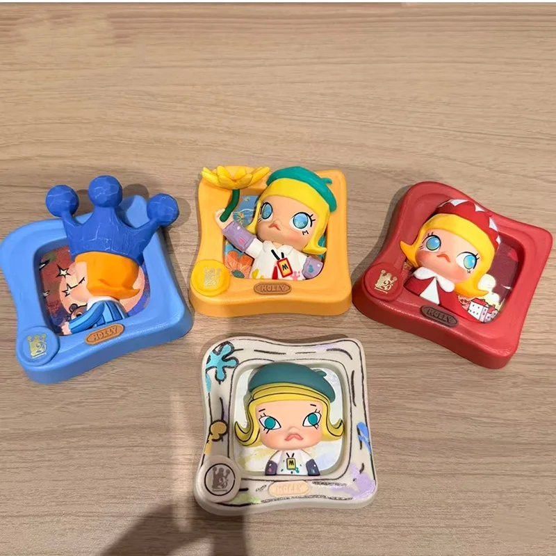 

POP MART Molly Scenery Along The Way Trendy Refrigerator Magnet Mystery Blind Box Surprise Unboxing Doll Toy