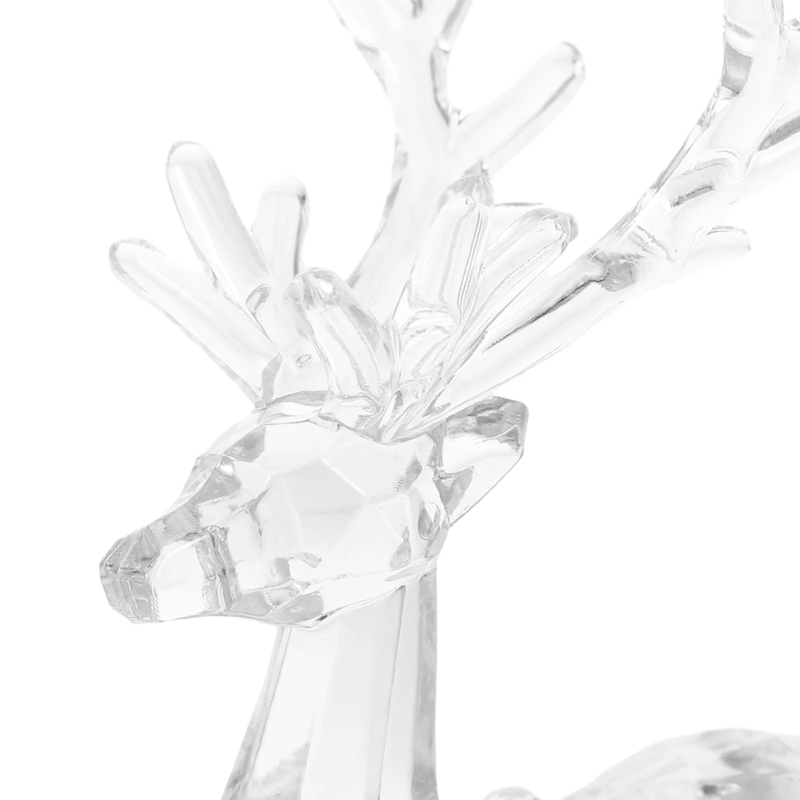 

2 Pcs Christmas Elk Ornaments Reindeer Indoor Fairy Acrylic Pendant for Small Tree
