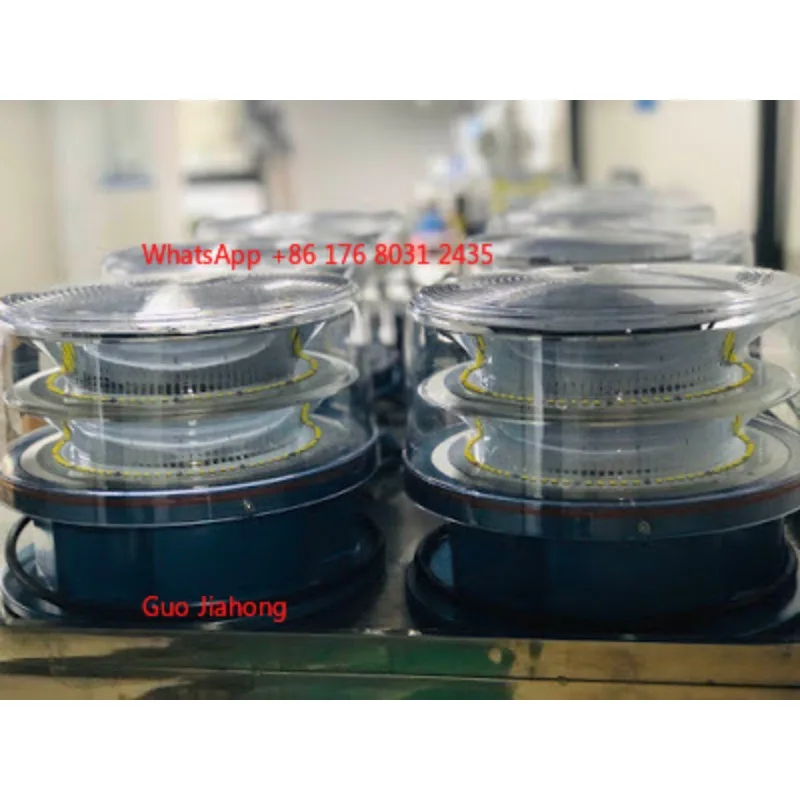 L-864/L-865 LED متوسط الكثافة وامض مزدوج أحمر/أبيض منارة مع (IR) 40 FPM ICAO أضواء تحذير